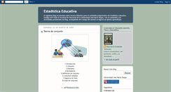 Desktop Screenshot of estadsticaeducativa.blogspot.com