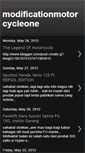 Mobile Screenshot of modificationmotorcycleone.blogspot.com