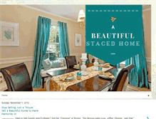 Tablet Screenshot of beautifulstagedhomes.blogspot.com