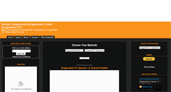 Desktop Screenshot of online-dragonballzgt.blogspot.com