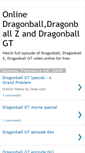 Mobile Screenshot of online-dragonballzgt.blogspot.com