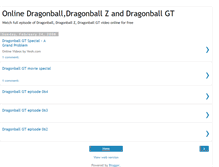 Tablet Screenshot of online-dragonballzgt.blogspot.com