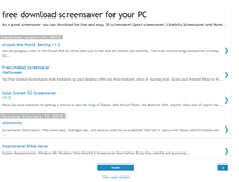 Tablet Screenshot of freescreensaver-djoaz.blogspot.com