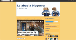 Desktop Screenshot of laabuelabloguera.blogspot.com