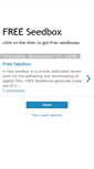 Mobile Screenshot of free-seedbox.blogspot.com