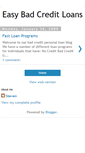 Mobile Screenshot of major-bad-credit-loans.blogspot.com