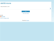 Tablet Screenshot of delhi6-movie.blogspot.com