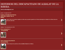 Tablet Screenshot of defensoralbalat.blogspot.com