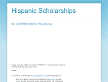 Tablet Screenshot of hispanicscholarships00.blogspot.com