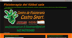 Desktop Screenshot of fisioterapiafutsal.blogspot.com