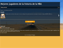 Tablet Screenshot of mejoresjugadoresdelahistoriadelanba.blogspot.com