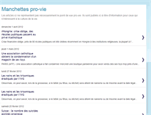 Tablet Screenshot of pro-vie.blogspot.com