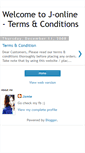 Mobile Screenshot of j-onlineshop2.blogspot.com