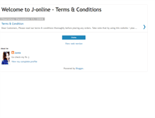 Tablet Screenshot of j-onlineshop2.blogspot.com