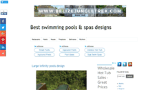 Desktop Screenshot of best-swimming-pools-spas-designs.blogspot.com