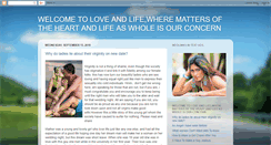 Desktop Screenshot of love-lifeonline.blogspot.com