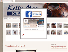 Tablet Screenshot of kellymaekreations.blogspot.com