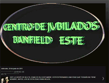 Tablet Screenshot of jubiladosbanfieldeste.blogspot.com