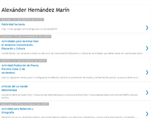Tablet Screenshot of alexanderjhm.blogspot.com