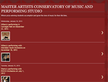 Tablet Screenshot of masterartistsperformingstudio.blogspot.com