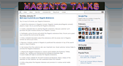 Desktop Screenshot of magentoworld.blogspot.com