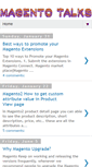Mobile Screenshot of magentoworld.blogspot.com