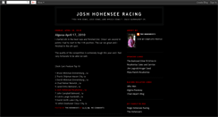 Desktop Screenshot of joshhohenseeracing.blogspot.com