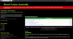 Desktop Screenshot of bloodfusionaustralia.blogspot.com