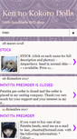 Mobile Screenshot of kennokokorodolls.blogspot.com