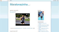 Desktop Screenshot of maratonazinha.blogspot.com