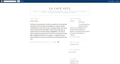 Desktop Screenshot of lacalleazul.blogspot.com