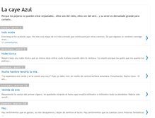 Tablet Screenshot of lacalleazul.blogspot.com