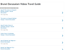 Tablet Screenshot of bruneidarussalamtravelvideo.blogspot.com