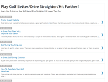 Tablet Screenshot of play-golf-better.blogspot.com