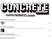 Tablet Screenshot of concretemag.blogspot.com