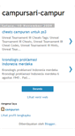 Mobile Screenshot of campursari-campur.blogspot.com