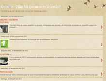 Tablet Screenshot of naohaquemnosdefenda.blogspot.com