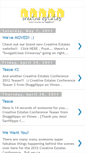 Mobile Screenshot of creativeestates.blogspot.com