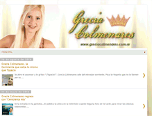 Tablet Screenshot of grecialareina.blogspot.com