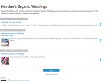 Tablet Screenshot of heathersorganicweddings.blogspot.com