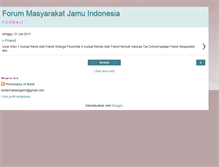 Tablet Screenshot of forummasyarakatjamuindonesia.blogspot.com