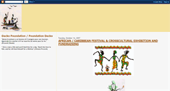 Desktop Screenshot of dackofoundation.blogspot.com