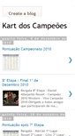 Mobile Screenshot of kartdoscampeoes.blogspot.com