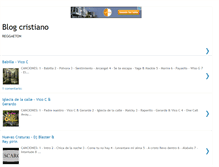 Tablet Screenshot of musicacristianareggaeton.blogspot.com