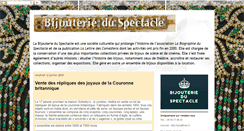 Desktop Screenshot of bijouterieduspectacle.blogspot.com