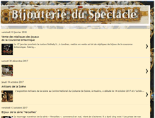 Tablet Screenshot of bijouterieduspectacle.blogspot.com