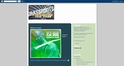 Desktop Screenshot of grassrootshiphopshow.blogspot.com