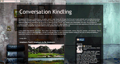 Desktop Screenshot of conversationkindling.blogspot.com
