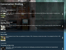 Tablet Screenshot of conversationkindling.blogspot.com