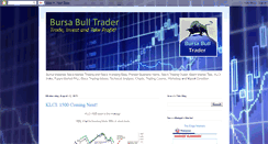 Desktop Screenshot of bursabulltrader.blogspot.com